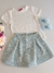 Conjunto Momi short saia J6510