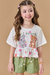 Conjunto Kukiê boxy over em meia malha e short em sarja- 82979 na internet