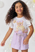 Conjunto de blusa boxy malha power e short saia molevisco Kukiê 81597 na internet