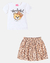 Conjunto Momi ursos com saia veludo-J6517 - Puro Luxo Kids
