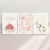 Quadro Decorativo menina - Trio: Jardim Esperança na internet