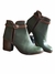 Botin verde liso