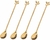 Juego de 6 Cucharas De Té o Café De Mango Largo - TiendaMix
