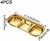 Plato para Aderezos Acero Inoxidable Rectangular - TiendaMix