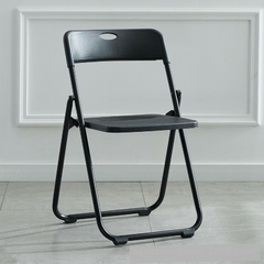 Silla Plegable Metalica Premium Negra - comprar online