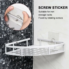 Organizador De Aluminio Esquinero De Baño - tienda online