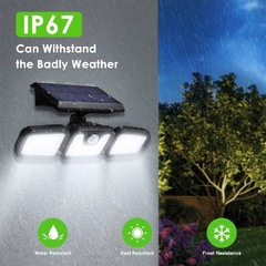 Reflector Led Solar 270° Luz Fria - TiendaMix