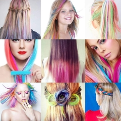 Imagen de Tizas De 6 Colores Para Teñir Pintar Pelo Hair Chalk