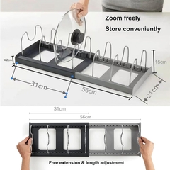 Organizador de Ollas Extensible - TiendaMix