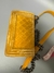 CHANEL BOY VELVET YELLOW - comprar online