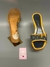 TAMANCO LOUIS VUITTON VINTAGE EM DENIN - 37 BR