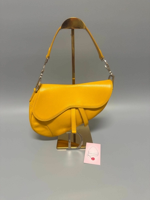 DIOR SADDLE YELLOW