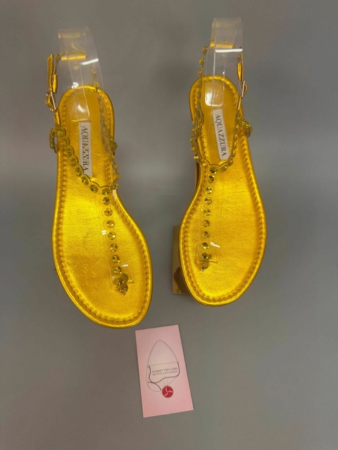 SANDÁLIA RASTEIRA AQUAZZURA - 37 BR