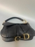 DIOR SADDLE DOUBLE EM COURO PRETO na internet