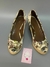 SAPATO GUCCI HORSEBIT FLORAL VINTAGE - 37 BR - Closet Top Luxo