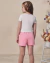 Conjunto Infantil Blusa Grandes Sonhos Cotton e Shorts com Bolsos Menina Infanti - comprar online