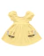 Vestido Bebê Malha Favo com Bolsos Abelha Menina Fakini - comprar online