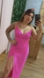 Vestido Midi Feminino Duna com Fenda - comprar online