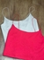 Blusa Cropped Feminino Suplex Alça fina - Duda Store