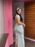 Vestido Longo Feminino Suplex com Decote - loja online