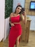 Vestido Mídi Feminino Recorte Canelado - comprar online