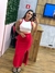 Conjunto Midi Feminino Cropped e Saia Canelado - comprar online