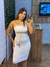 Vestido Mídi Feminino Tomara que Caia Drapeado - comprar online