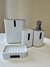SET BAÑO WHITE 4PZ