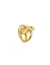 Anel Folheado a Ouro 18k Com Elos - comprar online