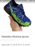 Salomon Infantil Azul Verde