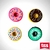 Borracha Donuts Holic - Cores Diversas na internet