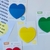 Sticky Note Coração Translúcido - Cores Variadas
