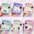 Post-it Transparente com Glítter Gato - Cores Diversas