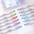 Marca Texto Duas Cores com Glitter - Cores Variadas