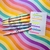Caneta com Marca Texto Gatinho - Cores Diversas