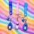 Chaveiro Stitch - Cores Diversas