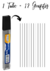 Grafite HB BRW 0,7mm - Tubo com 12