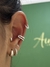 Piercing fake duplo cravejado