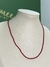 Chocker miçanguinha vermelha - comprar online