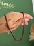 Chocker miçanguinha cereja M