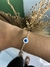 Pulseira olho grego chapinha
