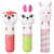 Lip Balm Lip Smacker Lippy Pals - Unicórnio, Panda e Gatinha