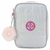 Estojo Kipling 100 Pens - Ice Silver Met - (Prata/Rosa)