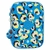 Estojo Kipling 100 Pens - Leopard Floral - (Azul)