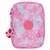 Estojo Kipling 100 Pens - Garden Clouds - (Rosa)