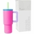 Copo Térmico com Alça e Canudo Simple Modern 40oz - 1180ml - Pink/Roxa/Azul/Verde
