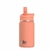 Mini Garrafa de Água Térmica Infantil Hydrapeak - 400ml (14oz) - Laranja