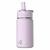 Mini Garrafa de Água Térmica Infantil Hydrapeak - 400ml (14oz) - Blush