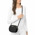 Bolsa Transversal Jet Set Travel Oval - Michael Kors - Preta - loja online