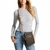 Bolsa Transversal Jet Set Logo Média - Michael Kors - Marrom - loja online